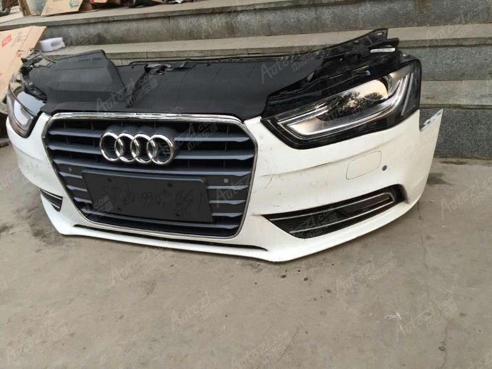 9成新一汽奥迪a4lb82014款前嘴总成